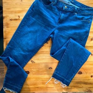 Michael Kors skinny regular length jeans.